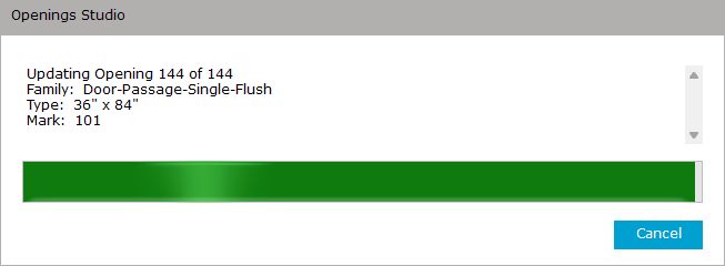 Updating family parameters