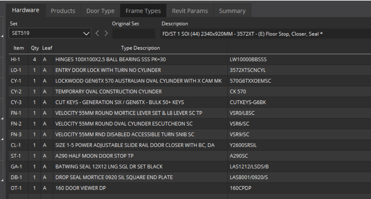 Hardware Set Recommender - AU 