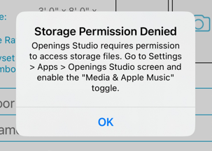 Mobile permission steps