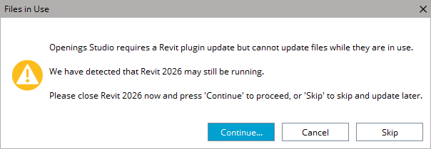 Plugin out of date