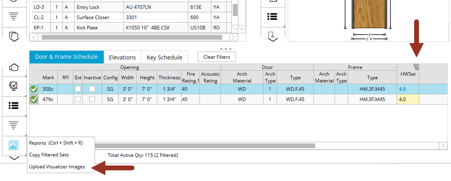 Upload Visualizer Images with a filter