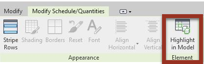 Highlight in model